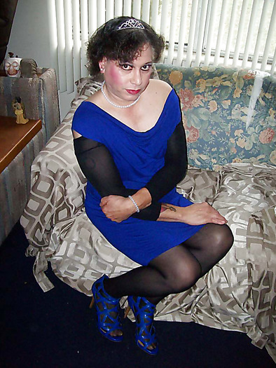 Mistress Ari before bondage w/ sissy