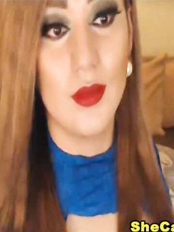 Huge Tits Tranny Loves to Toy Her Cock - 2