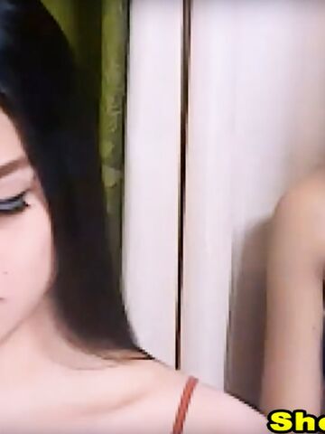 Sexy and Petite shemale loves sucking cock