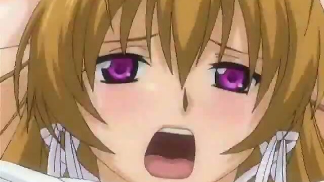 Pussy plowing in hentai movie