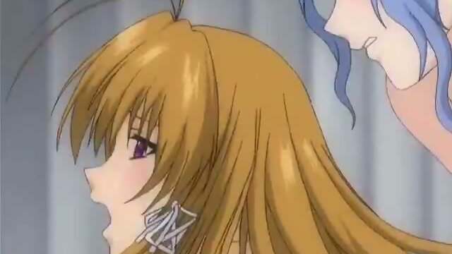 Pussy plowing in hentai movie