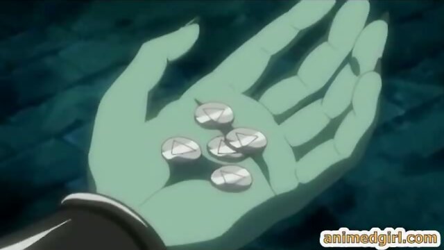 Cum covered hentai shemale group