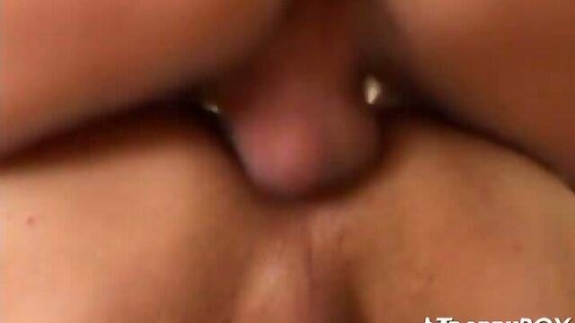 Close up anal with shemale