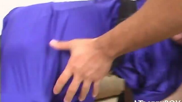 Shemale in stockings nailed