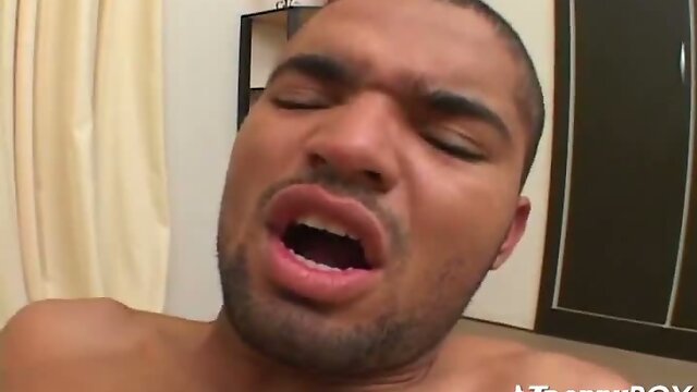 Shemale with big tits bangs