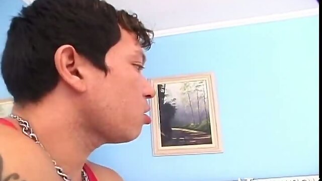 Crossdresser with huge cock