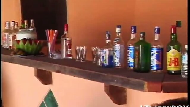 Guys get blown outdoors