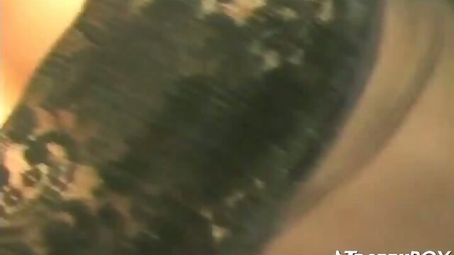 Sexy Latina tgirl in lingerie