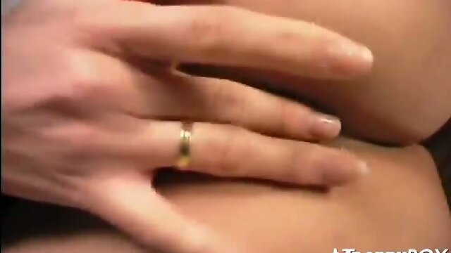 Boots and stockings solo shemale