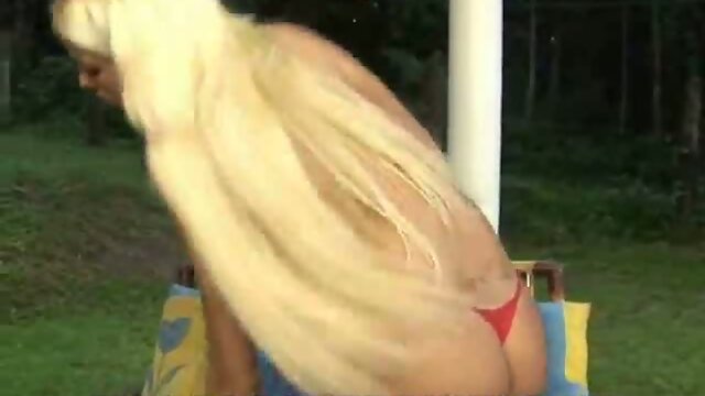 Hard shemale cock outdoors