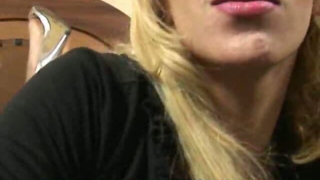 Blonde tgirl is a tease