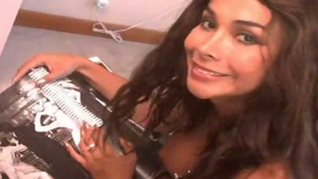 Shemale naked recording session