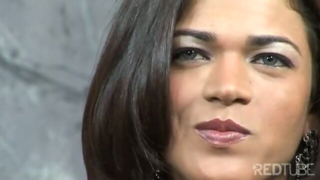 Shemale interview at photo shoot