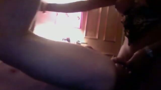 Shemale girlfriend taps his ass