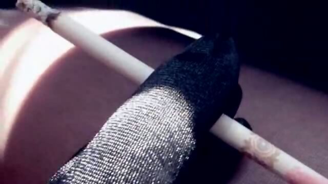 Close up on amateur cock