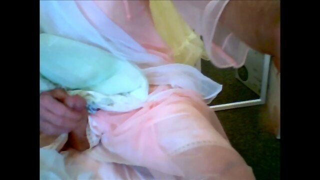 Cumming in Layers of Lingerie