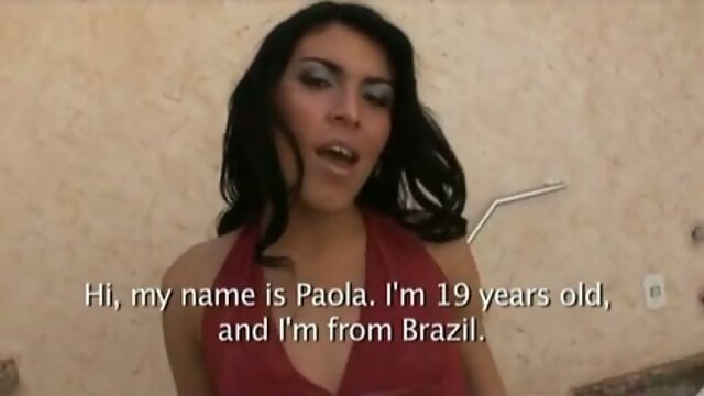 Hot young latina shemale
