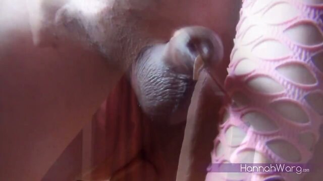 Hannah Warg sits on huge toy