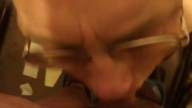 Chubby amateur sucks a dick