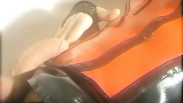 transvestite having fun with cumshot