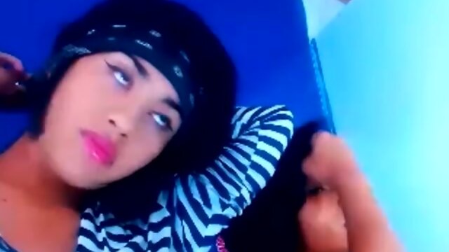 Latin Transexual Sucking Cock