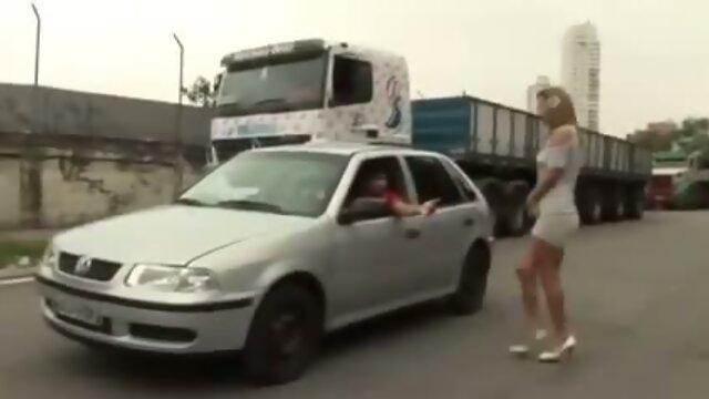 Picking up hot shemale hooker