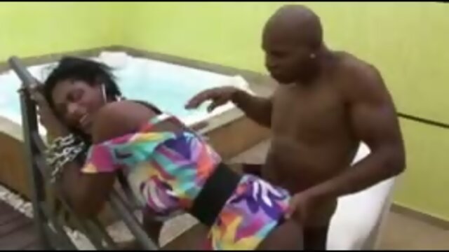 Rough anal with bound shemale