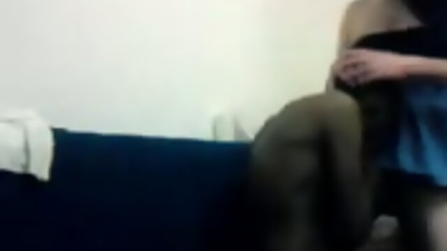 White Crossdresser Fucks Skinny Black Man