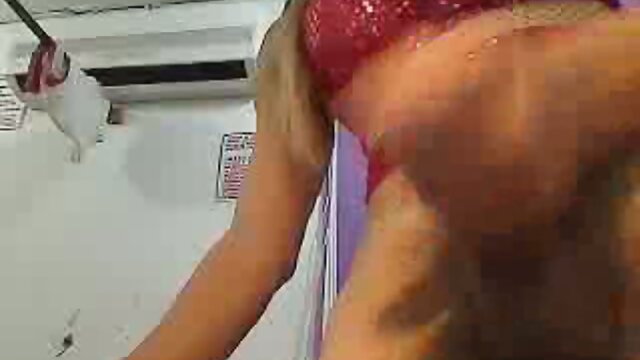 Big Tits and Big Cock Tranny Masturbating