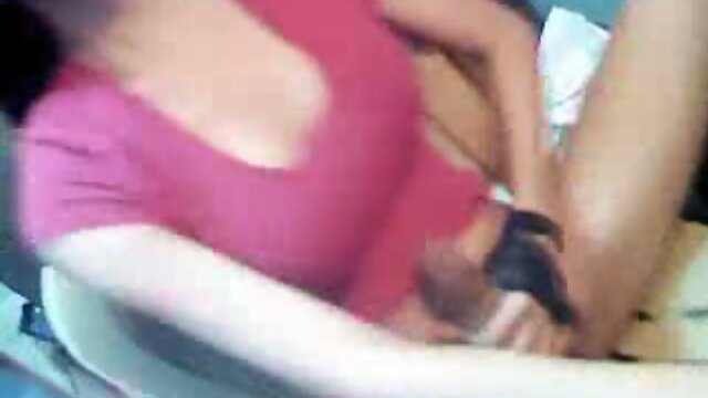 Big Tits Tranny Jerking her Big Hard Cock