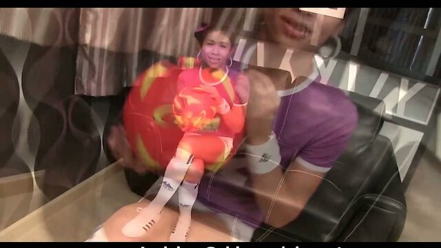 Ladyboy Nin Football Blowjob