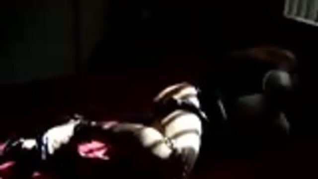 Bed Bondage in Chains