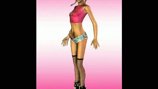 The Mischievous Blonde Teen Toon Dickgirl