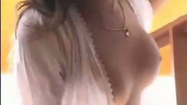 Elegant TS jerks off