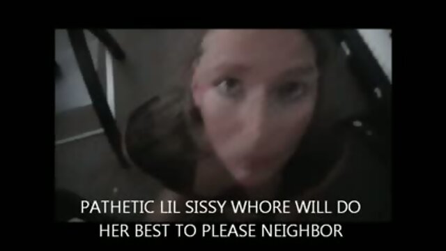 Amateur sissy sucks his cock