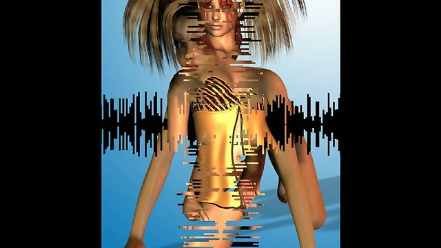 Toon dickgirl with hard penis