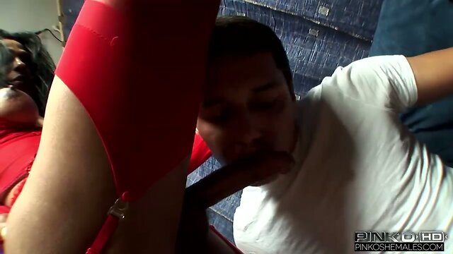 PinkO Shemales Big tits shemale fucking hard