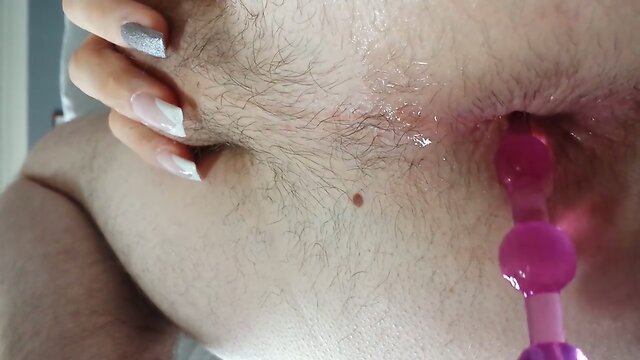 long shemale anal bead sex video