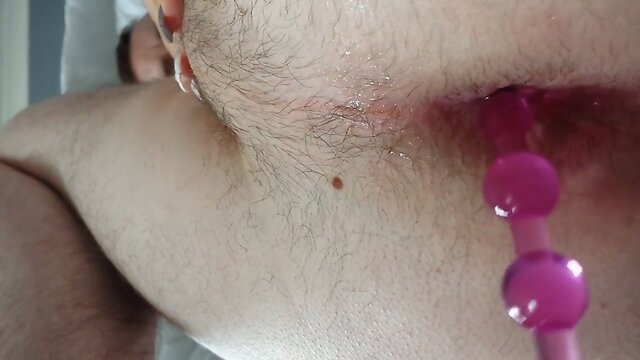 long shemale anal bead sex video