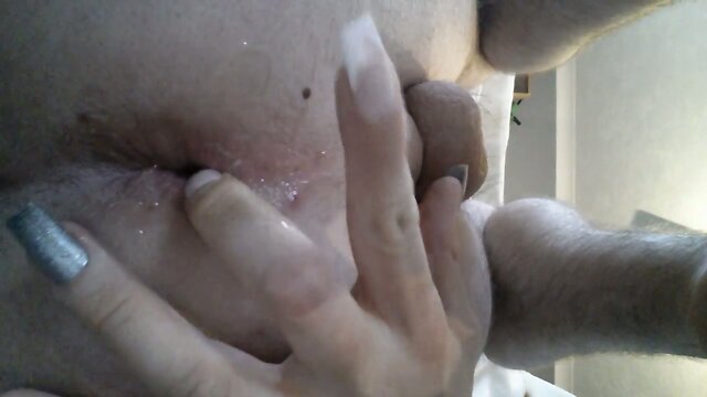 Playing with my tight wet asshole