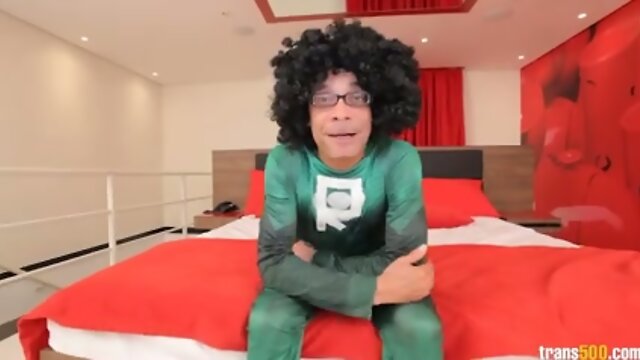 Super Ramon pounds some tranny ass on Dany Barony