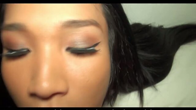 Ladyboy Guitar Red Dress Bareback