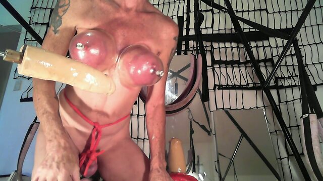 fucking machine an one dildo 1