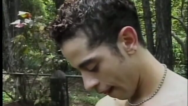 Sexy young tranny sucks and gets sucked before taking cock outdoors