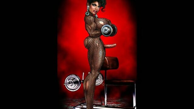 3D Shemales and Futanari Girls!  - 02