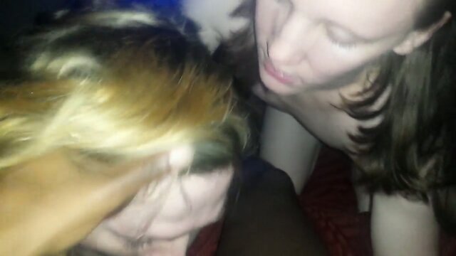 TS Ashley Rose and Isabella Paige Double BJ