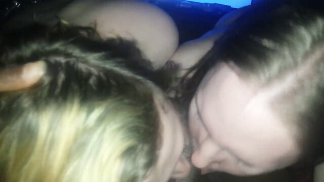 TS Ashley Rose and Isabella Paige Double BJ