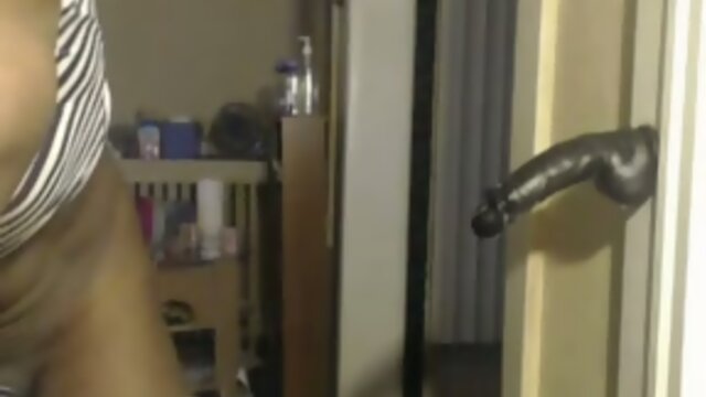 Black tranny with a nice dick on cam