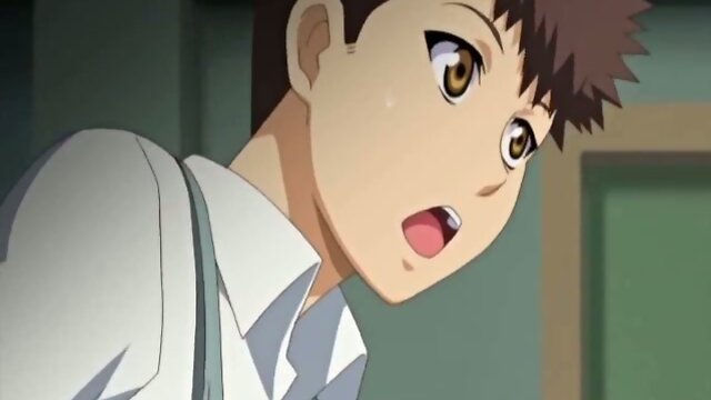 Bondage anime shemale with blindfold hot fucking