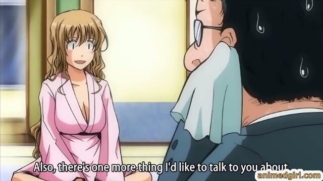 Shemale anime threesome hard fucking